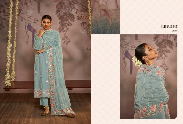 Kimora Dilbara Ocassional organza Designer Salwar Suit Collection